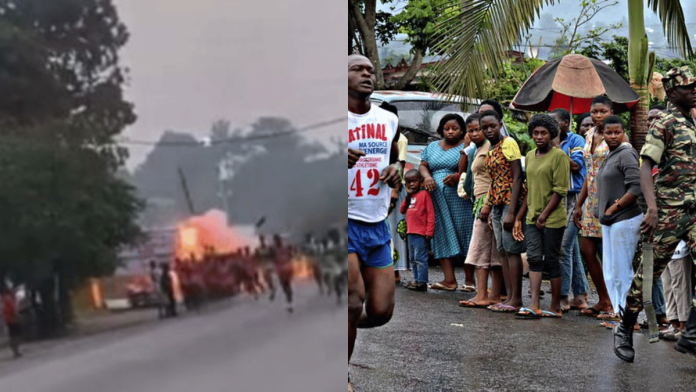 Mount Cameroon race of Hope