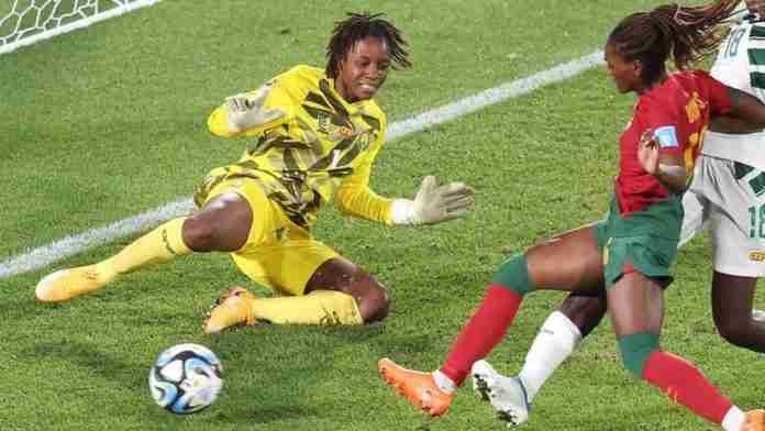 16-year-old goalkeeper Cathy Biya