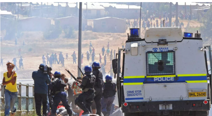 South Africa shootout