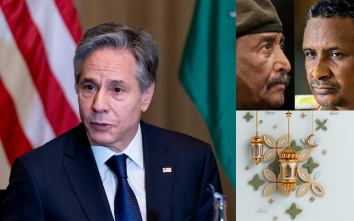 Blinken and Sudanese